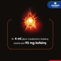 Cardiamid z kofeiną, krople doustne, 100 ml