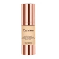 Cashmere Glow Look, rozświetlający podkład wypełniający z kwasem hialuronowym, Beige, 30 ml
