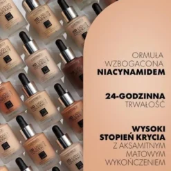 Catrice HD liquid coverage, kryjący podkład nr 020 Rose Beige, 30 ml