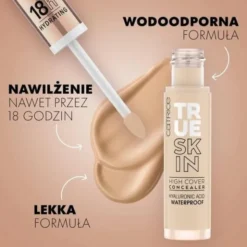Catrice True Skin High Cover, korektor, 32 Neutral Biscuit, 4,5 ml