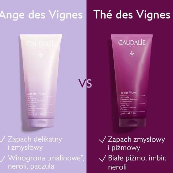 Caudalie Ange des Vignes, żel pod prysznic, 200 ml