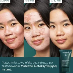 Caudalie Vinoclean, maseczka detoksykująca instant, 35 ml