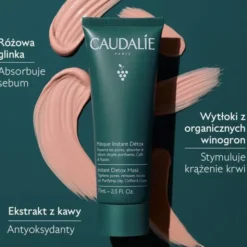 Caudalie Vinoclean, maseczka detoksykująca instant, 75 ml