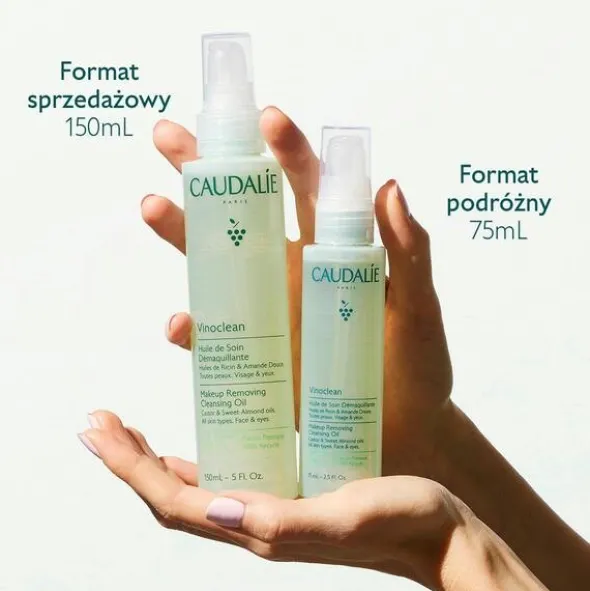 Caudalie Vinoclean, olejek do demakijażu,75 ml
