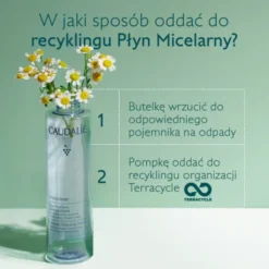 Caudalie Vinoclean, płyn micelarny do demakijażu, 200 ml