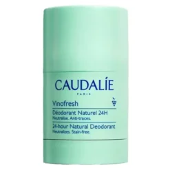 Caudalie Vinofresh, naturalny dezodorant 24h, sztyft, 50 g