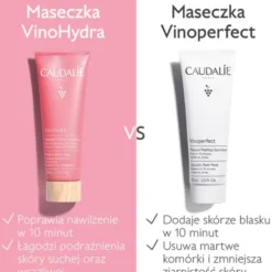 Caudalie VinoHydra, kremowa maska nawilżająca, 75 ml
