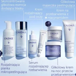 Caudalie Vinoperfect, mikropeelingująca pianka rozświetlająca, 100 ml