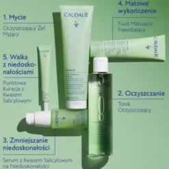 Caudalie Vinopure, fluid matująco-nawilżający, 60 ml