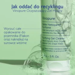 Caudalie Vinopure, oczyszczający żel myjący, 75 ml