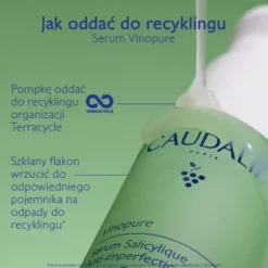 Caudalie Vinopure, serum na niedoskonałości z kwasem salicylowym, 30 ml