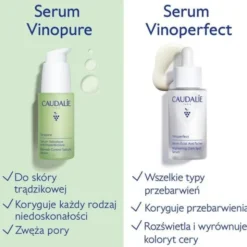 Caudalie Vinopure, serum na niedoskonałości z kwasem salicylowym, 30 ml