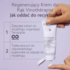 Caudalie Vinotherapist, regenerujący krem do rąk i paznokci, 75 ml