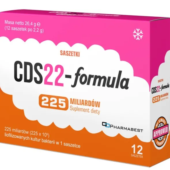 CDS22-formula 225 mld, saszetki z proszkiem, 12 szt.
