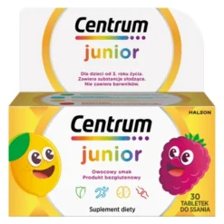 Centrum Junior witaminy dla dzieci 3+, tabletki do ssania, 30 szt.