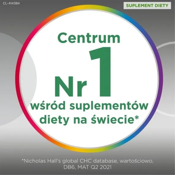 Centrum Silver 50+, witaminy i minerały wspierające zdrowie i samopoczucie, tabletki, 100 szt.