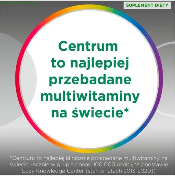 Centrum Silver 50+, witaminy i minerały wspierające zdrowie i samopoczucie, tabletki, 100 szt.