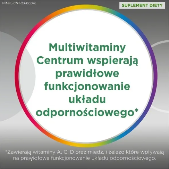 Centrum Silver 50+, witaminy i minerały wspierające zdrowie i samopoczucie, tabletki, 100 szt.