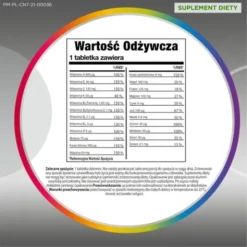 Centrum Silver 50+, witaminy i minerały wspierające zdrowie i samopoczucie, tabletki, 100 szt.