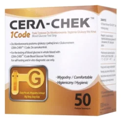 Cera-Chek 1 Code, test paskowy, 50 szt.