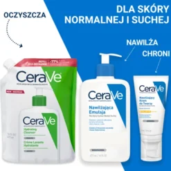CeraVe, nawilżająca emulsja dla skóry normalnej i suchej, refill, 473 ml