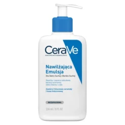 CeraVe, nawilżająca emulsja dla skóry suchej i bardzo suchej, 236 ml