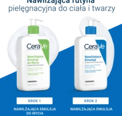 CeraVe, nawilżająca emulsja dla skóry suchej i bardzo suchej, 236 ml