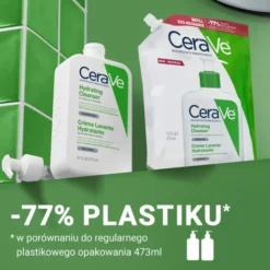 CeraVe, nawilżająca emulsja dla skóry normalnej i suchej, refill, 473 ml