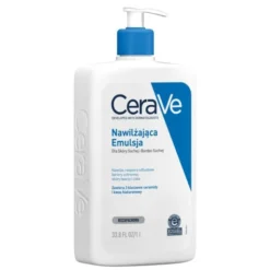 CeraVe, nawilżająca emulsja dla skóry suchej i bardzo suchej, 1 l