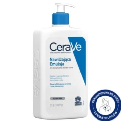 CeraVe, nawilżająca emulsja dla skóry suchej i bardzo suchej, 1 l