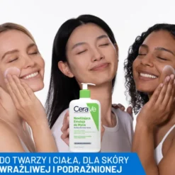 CeraVe, nawilżająca emulsja do mycia dla skóry normalnej i suchej, 473 ml