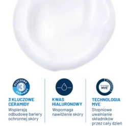 CeraVe, nawilżająca emulsja do mycia dla skóry normalnej i suchej, 236 ml