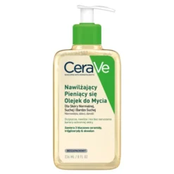 CeraVe, nawilżający pieniący się olejek do mycia, 236 ml