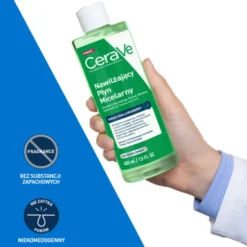 CeraVe, nawilżający płyn micelarny, 400 ml