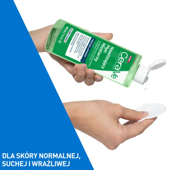 CeraVe, nawilżający płyn micelarny, 400 ml