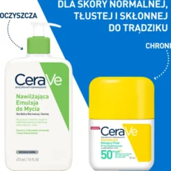 CeraVe, niewidoczny, matujący fluid SPF50+, 50 ml
