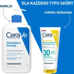 CeraVe, niewidoczny, nawilżający balsam przeciwsłoneczny SPF30, 75 ml