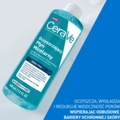 CeraVe, oczyszczający płyn micelarny, 400 ml