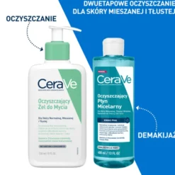 CeraVe, oczyszczający płyn micelarny, 400 ml