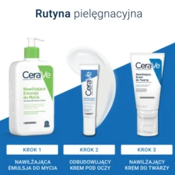 CeraVe, odbudowujący krem pod oczy dla skóry normalnej i suchej, 14 ml