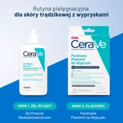 CeraVe, punktowe plasterki na wypryski, 22 szt.