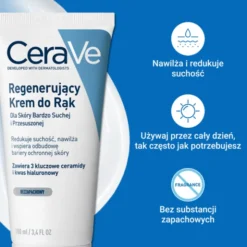 CeraVe, regenerujący krem do rąk, 100 ml