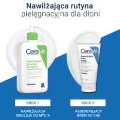 CeraVe, regenerujący krem do rąk z ceramidami do skóry suchej i bardzo suchej, 50 ml