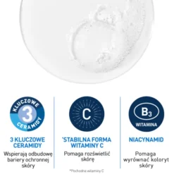 CeraVe, rozświetlający żel do mycia z witaminą C, 236 ml