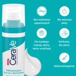 CeraVe, serum odbudowujące z retinolem, 30 ml