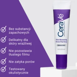 Cerave Skin Renewing, krem pod oczy, 14 ml
