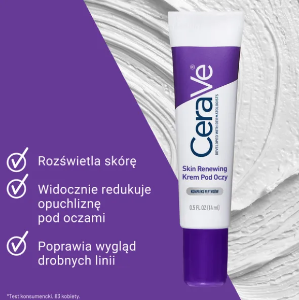 Cerave Skin Renewing, krem pod oczy, 14 ml