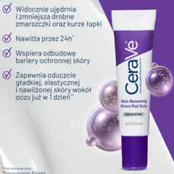 Cerave Skin Renewing, krem pod oczy, 14 ml
