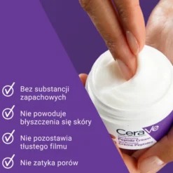 CeraVe Skin Renewing, krem z peptydami, 48 g