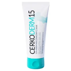 Cerkoderm 15, 15% krem mocznikowy z AHA, 75 ml
